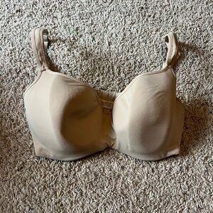 Cacique Tan T-Shirt Bra with Underwire Support